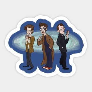 Doctor Who Doctors Sticker